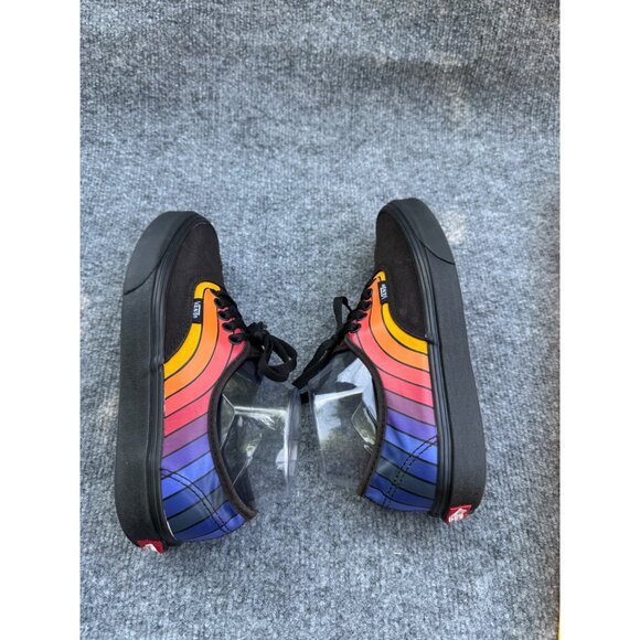 Vans Unisex Sneakers Size 6.5 Men / 8 Women black rainbow canvas Era Gradient St - Picture 16 of 16